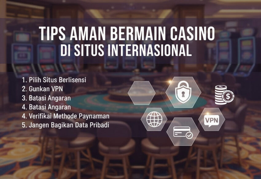 Tips Aman Bermain Casino di Situs Internasional