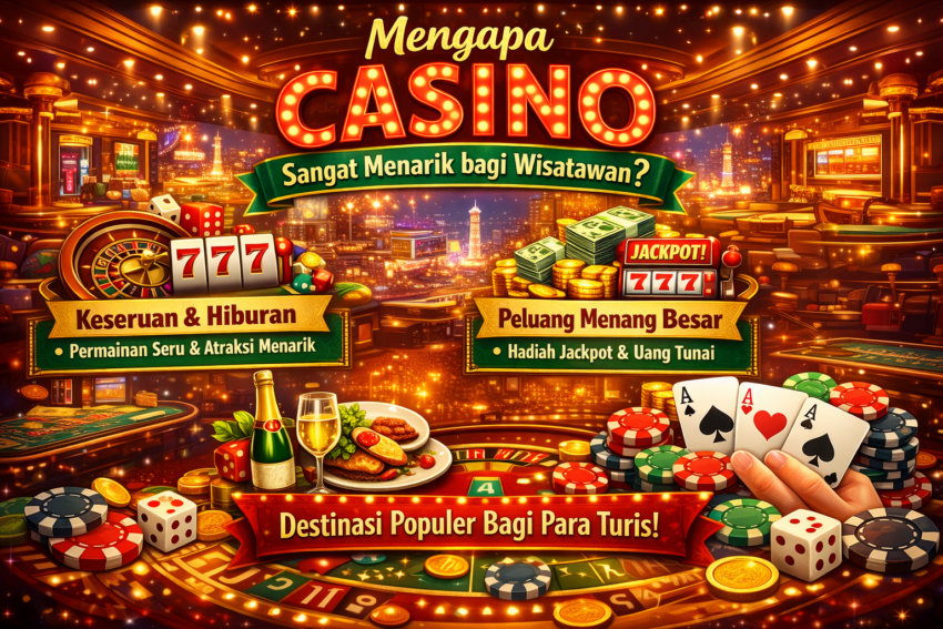 Mengapa Casino Sangat Menarik bagi Wisatawan?